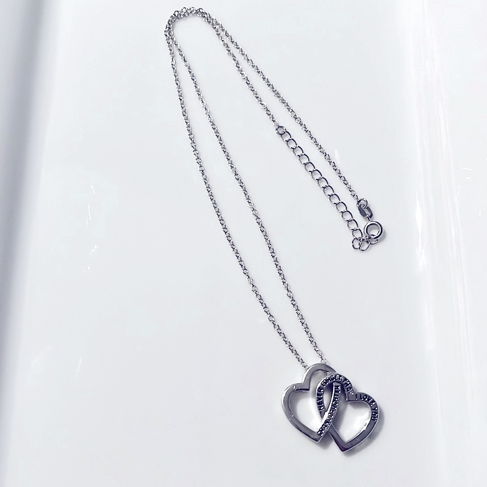 Silver Granddaughter Necklace
